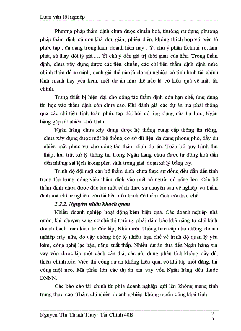 image for page Một số giải pháp nhằm nâng cao chất lượng thẩm định tài chính dự án đầu tư tại Ngân hàng Công thương Cầu Giấy