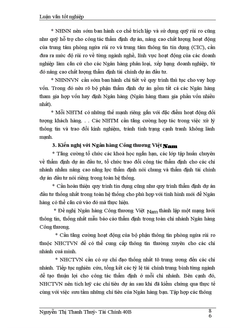 image for page Một số giải pháp nhằm nâng cao chất lượng thẩm định tài chính dự án đầu tư tại Ngân hàng Công thương Cầu Giấy