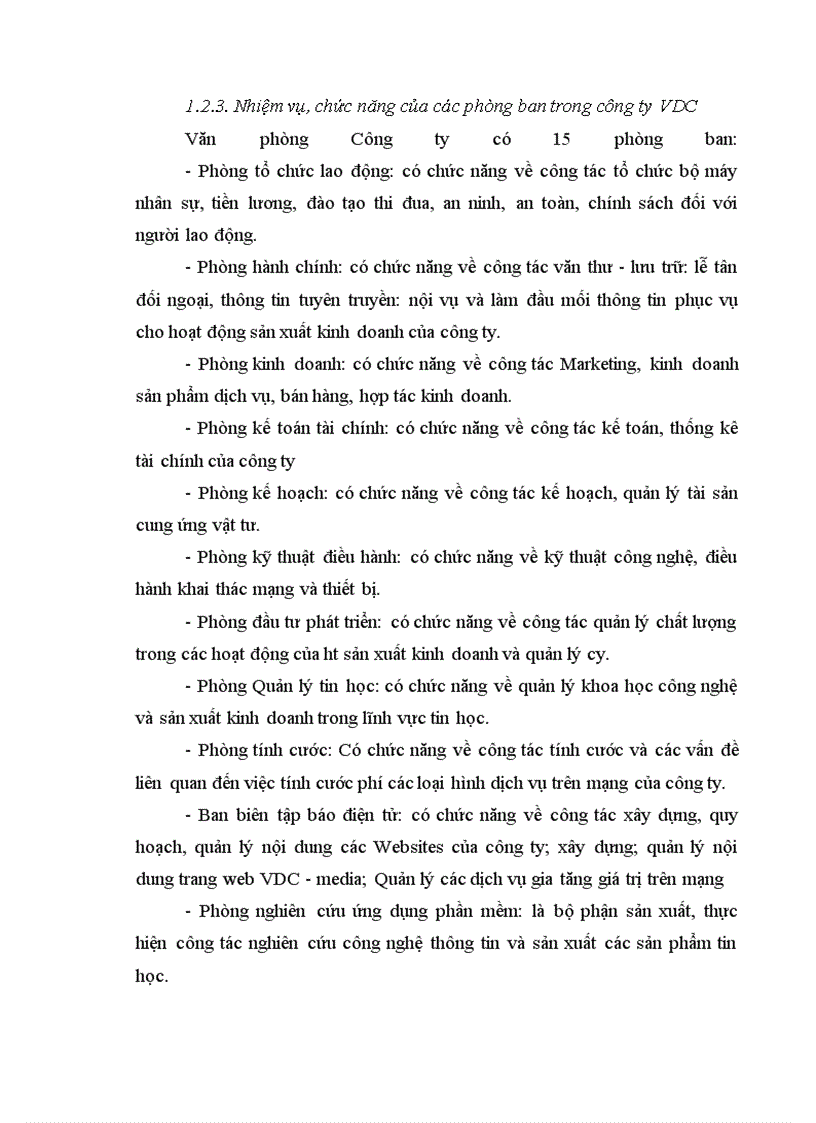 image for page Phân tích thực trạng hoạt động kinh doanh dịch vụ Internet ở công ty điện toán và truyền số liệu - VDC