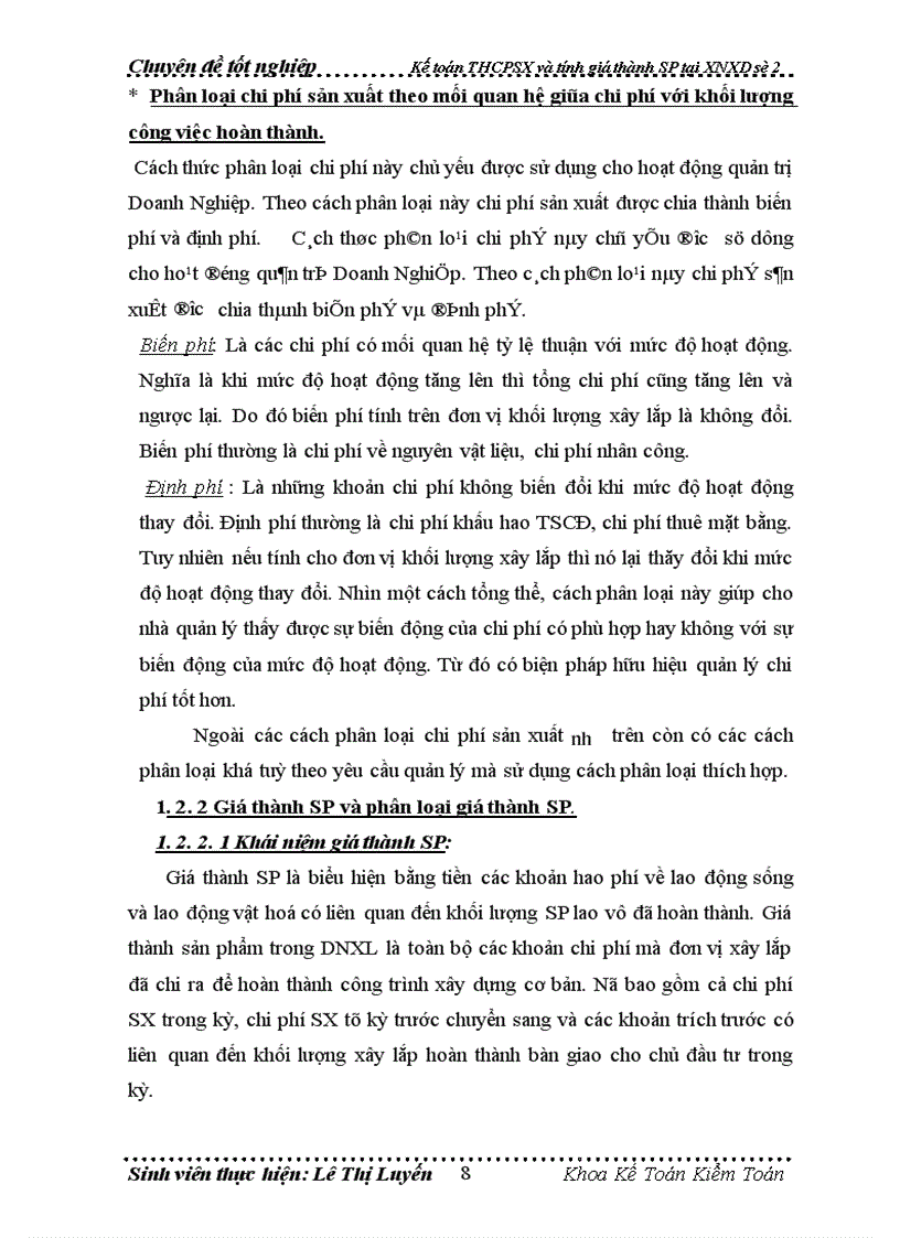 image for page Kế toán tập hợp chi phí sản xuất và tính giá thành sản phẩm của xí nghiệp xây dựng số 2 – Công ty thiết kế và xây dựng dầu khí tại Hà Nội