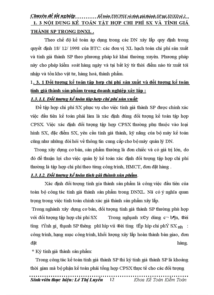 image for page Kế toán tập hợp chi phí sản xuất và tính giá thành sản phẩm của xí nghiệp xây dựng số 2 – Công ty thiết kế và xây dựng dầu khí tại Hà Nội