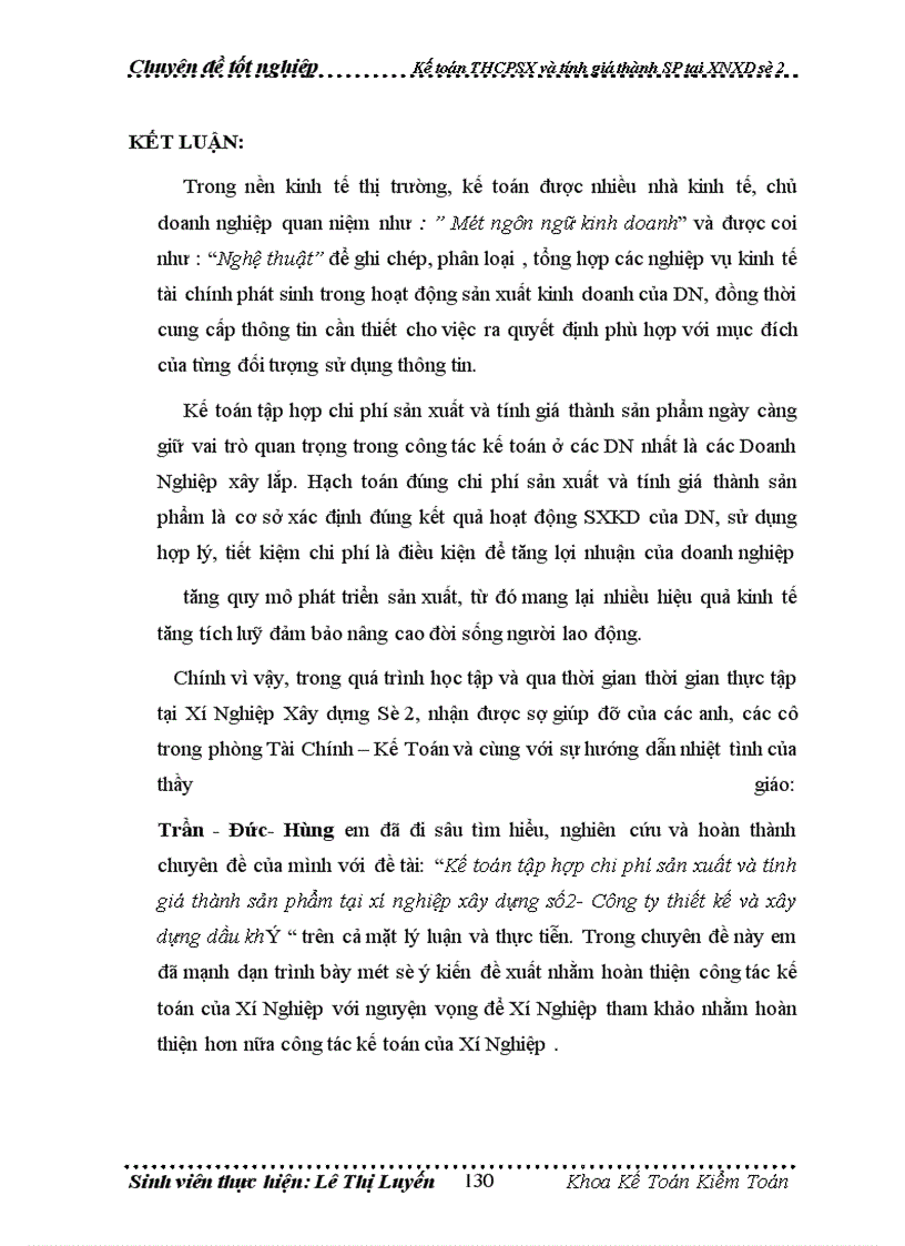 image for page Kế toán tập hợp chi phí sản xuất và tính giá thành sản phẩm của xí nghiệp xây dựng số 2 – Công ty thiết kế và xây dựng dầu khí tại Hà Nội