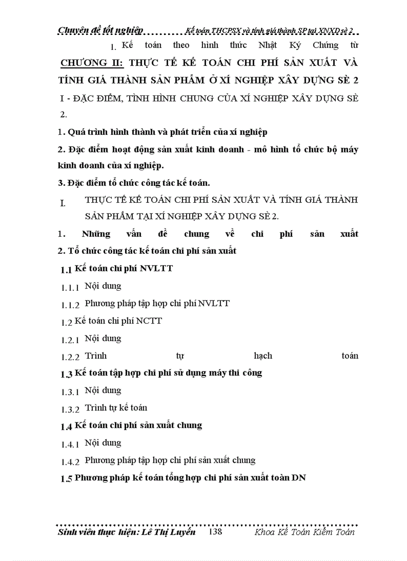 image for page Kế toán tập hợp chi phí sản xuất và tính giá thành sản phẩm của xí nghiệp xây dựng số 2 – Công ty thiết kế và xây dựng dầu khí tại Hà Nội