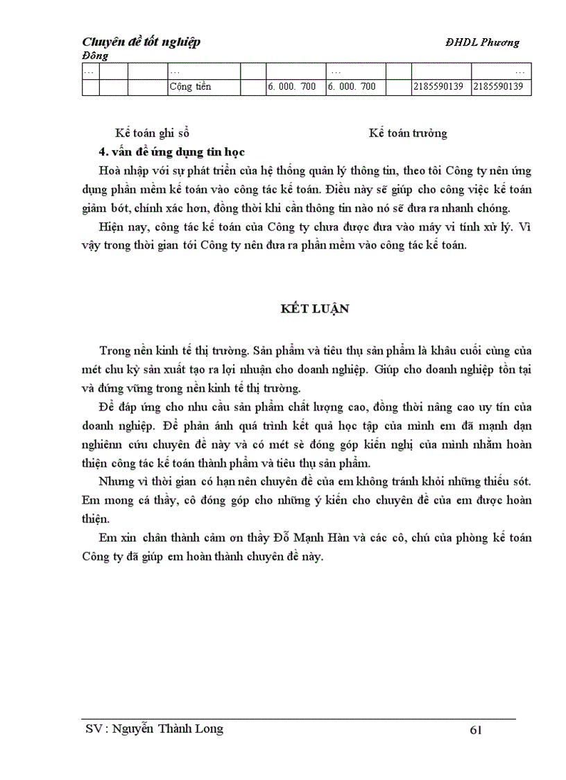 image for page Công tác hạch toán kế toán thành phẩm và tiêu thụ thành phẩm