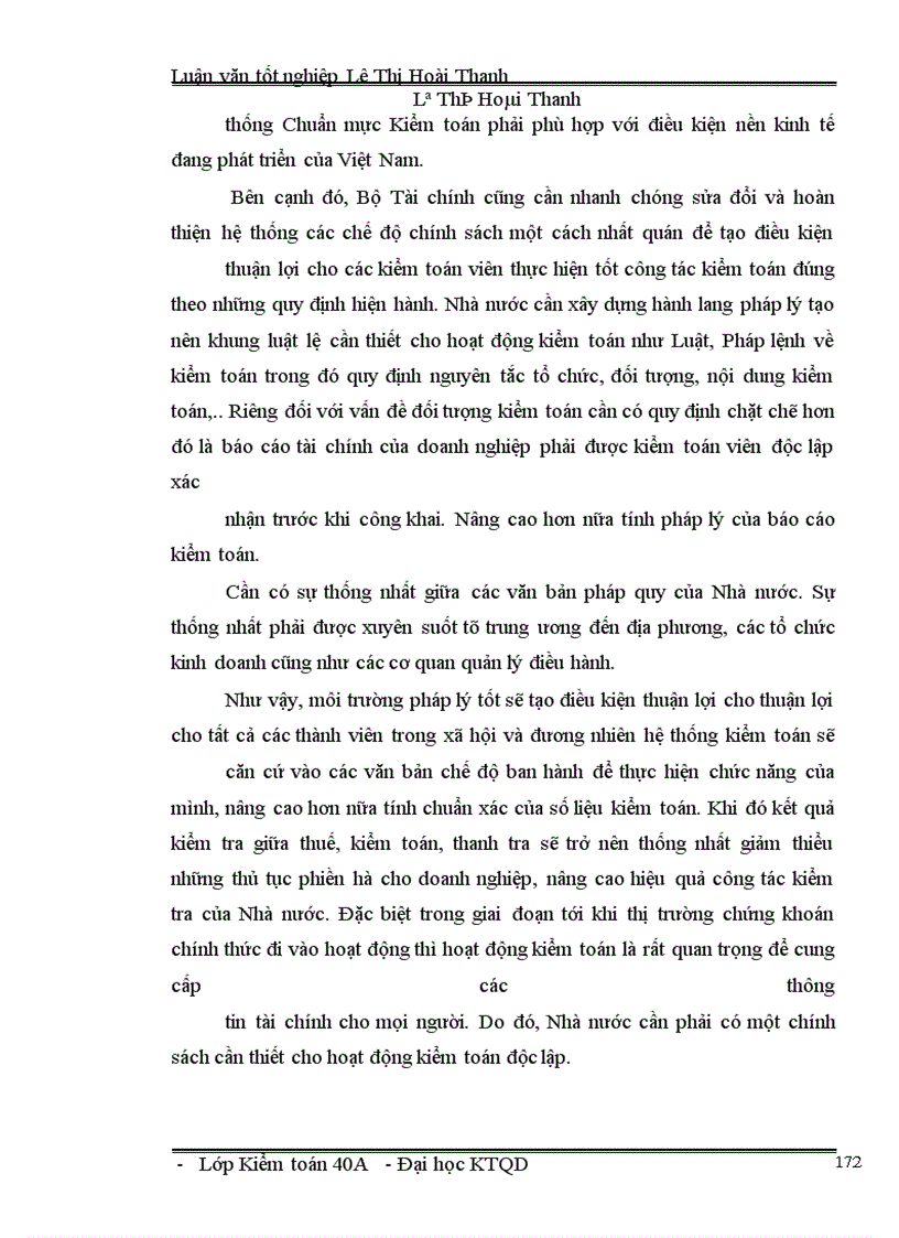 image for page Tổ chức hệ thống hồ sơ kiểm toán trong kiểm toán báo cáo tài chính tại Công ty Dịch vụ tư vấn tài chính, kế toán và kiểm toán