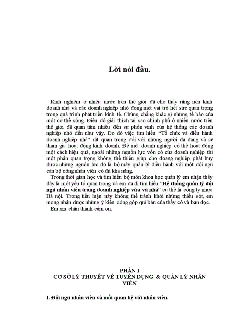 image for page Hệ thống quản lý đội ngũ nhân viên trong doanh nghiệp vừa và nhỏ