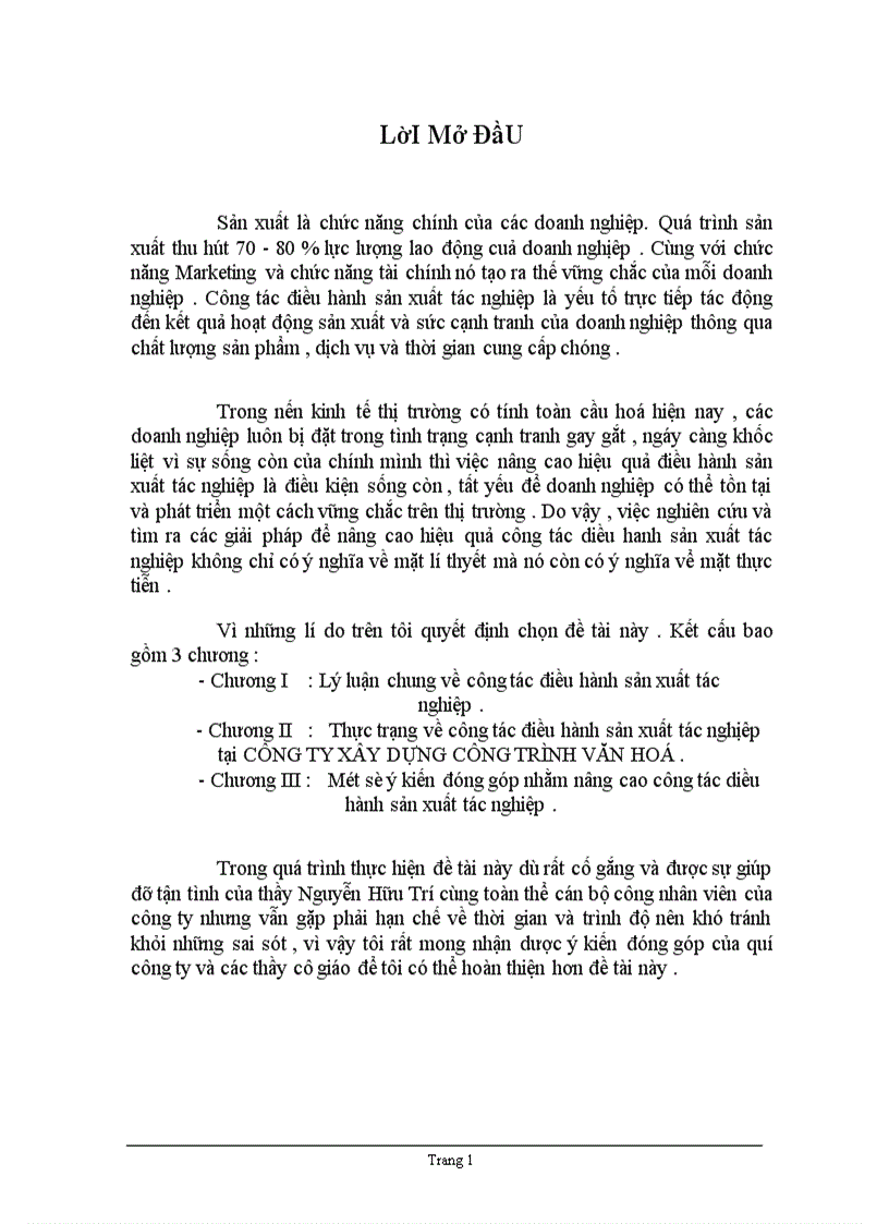 image for page Công tác điều hành sản xuất tác nghiệp