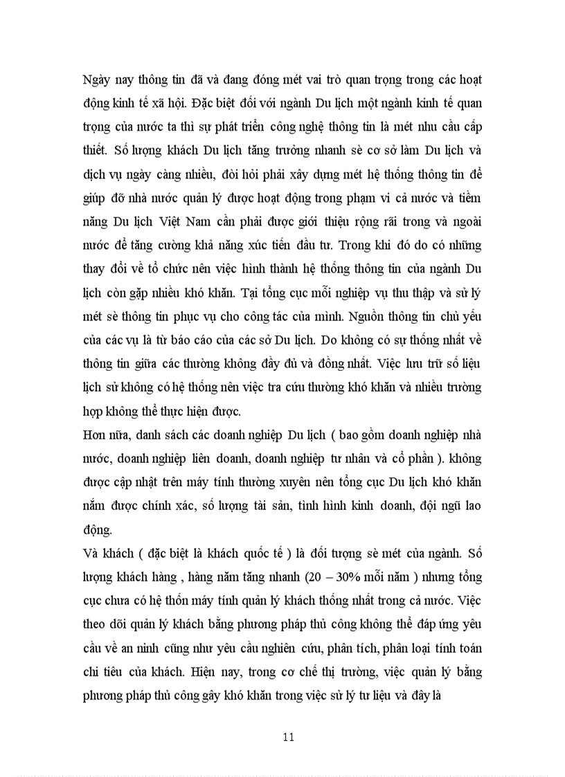 image for page Sử dụng máy tính trong việc quản lý dữ liệu về thị trường khách Du lịch ở Việt Nam