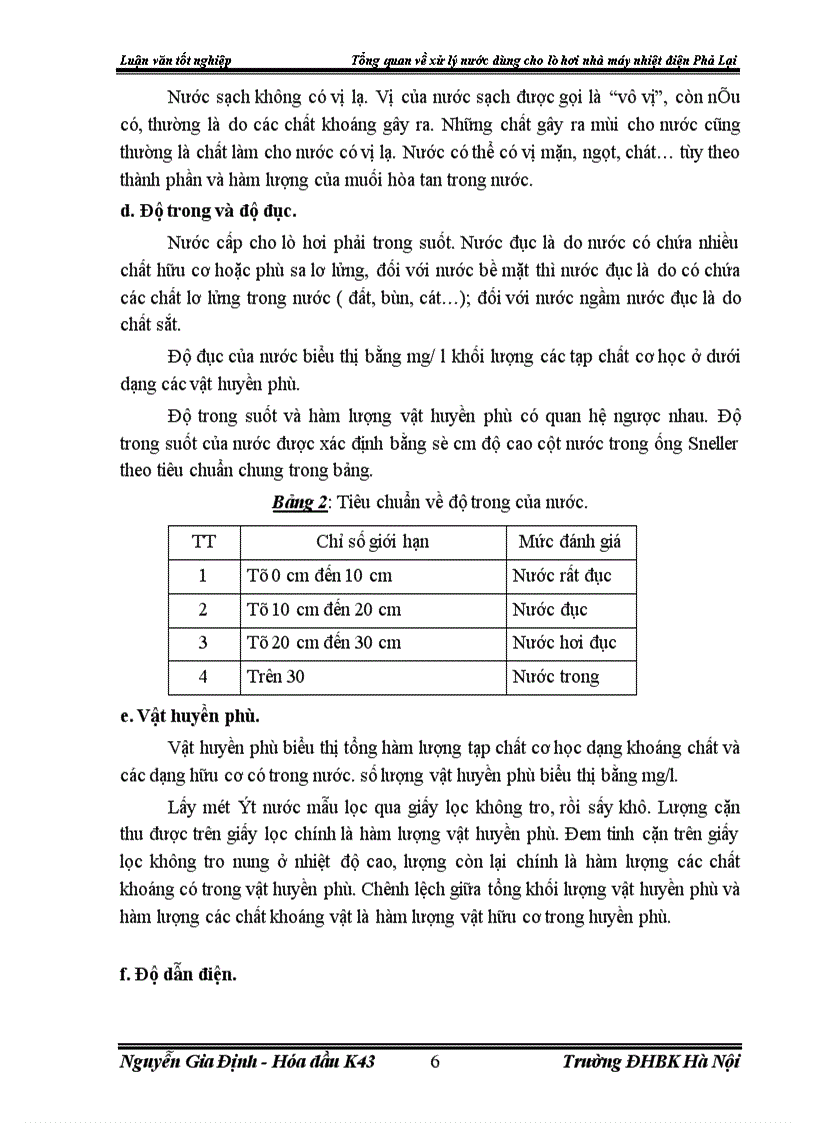 image for page Xử lý nước dùng cho lò hơi nhà máy nhiệt điện Phả Lại