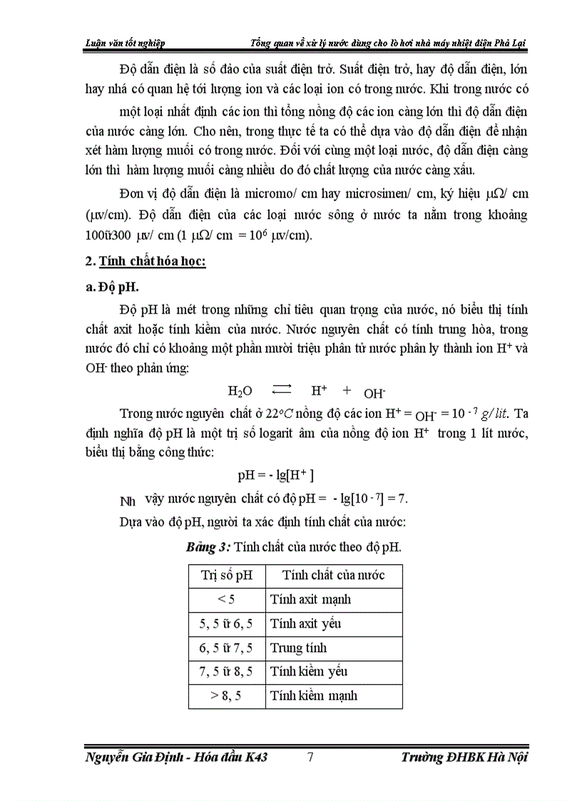 image for page Xử lý nước dùng cho lò hơi nhà máy nhiệt điện Phả Lại