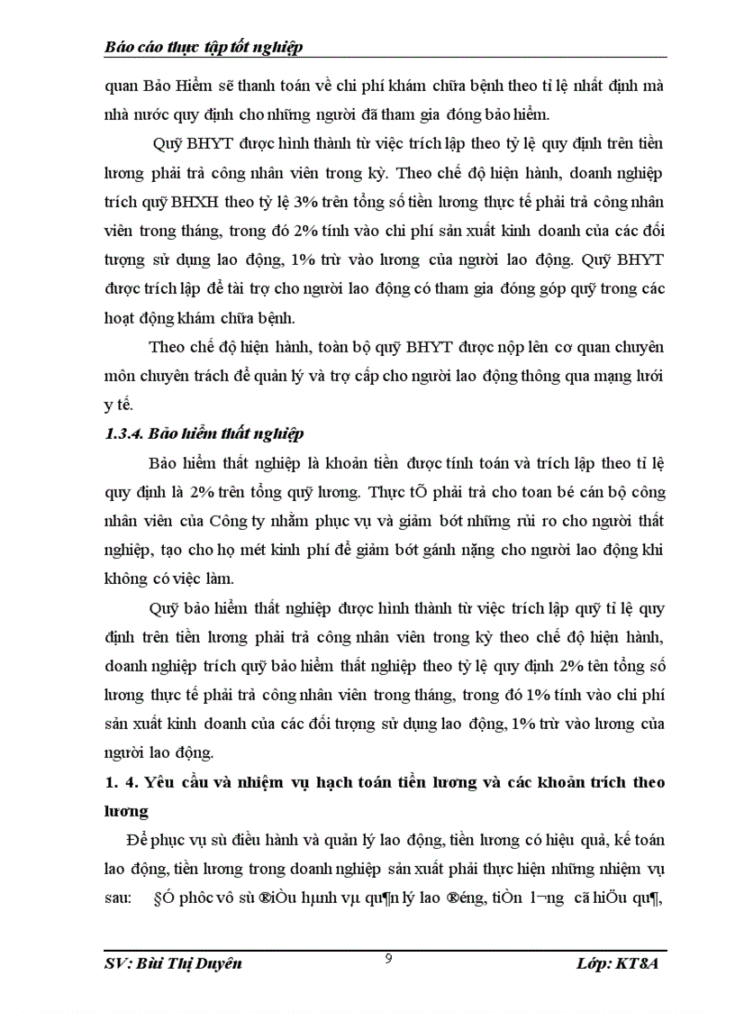 image for page Kế toán tiền lương và các khoản trích theo lương tại Công ty Thương mại và Xây dựng Hoàng Hà