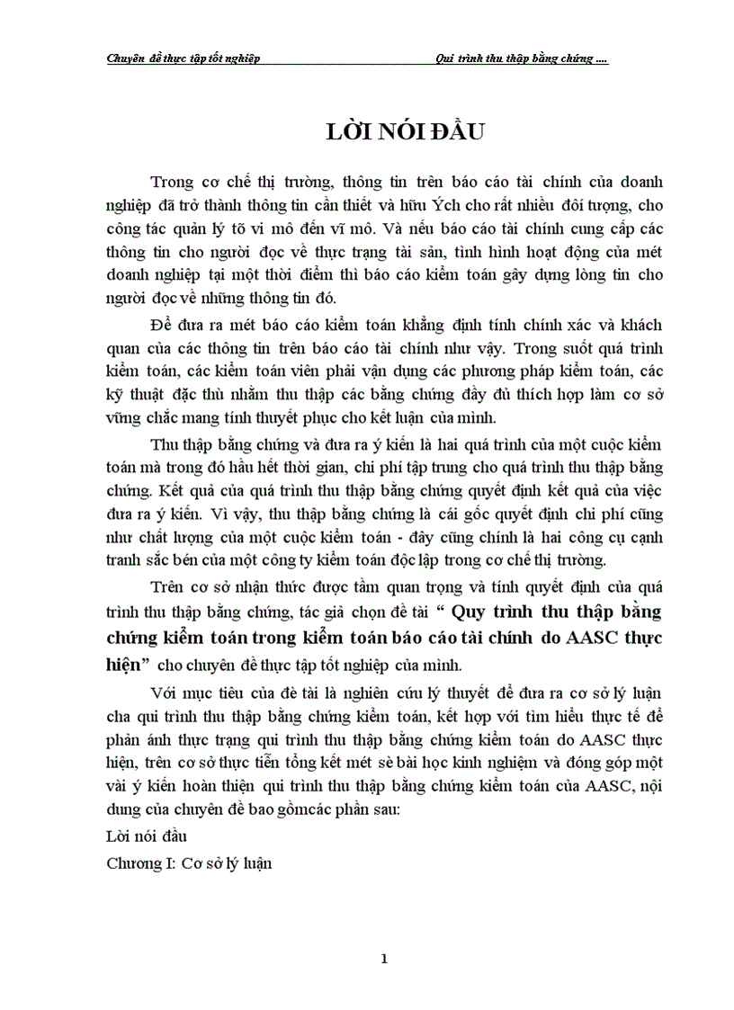 image for page Quy trình thu thập bằng chứng kiểm toán trong kiểm toán báo cáo tài chính do AASC thực hiện