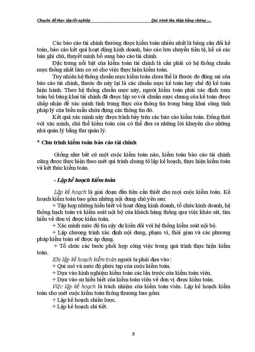 image for page Quy trình thu thập bằng chứng kiểm toán trong kiểm toán báo cáo tài chính do AASC thực hiện