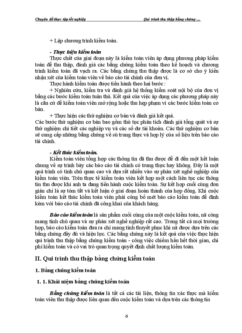 image for page Quy trình thu thập bằng chứng kiểm toán trong kiểm toán báo cáo tài chính do AASC thực hiện