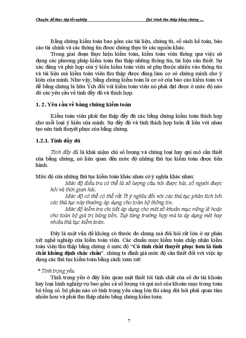 image for page Quy trình thu thập bằng chứng kiểm toán trong kiểm toán báo cáo tài chính do AASC thực hiện