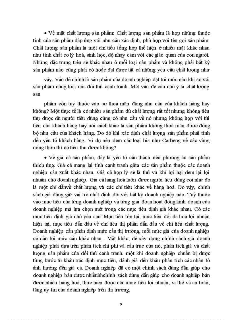 image for page Tiêu thụ sản phẩm ở các doanh nghiệp sản xuất bia hiện nay. Thực trạng và giải pháp