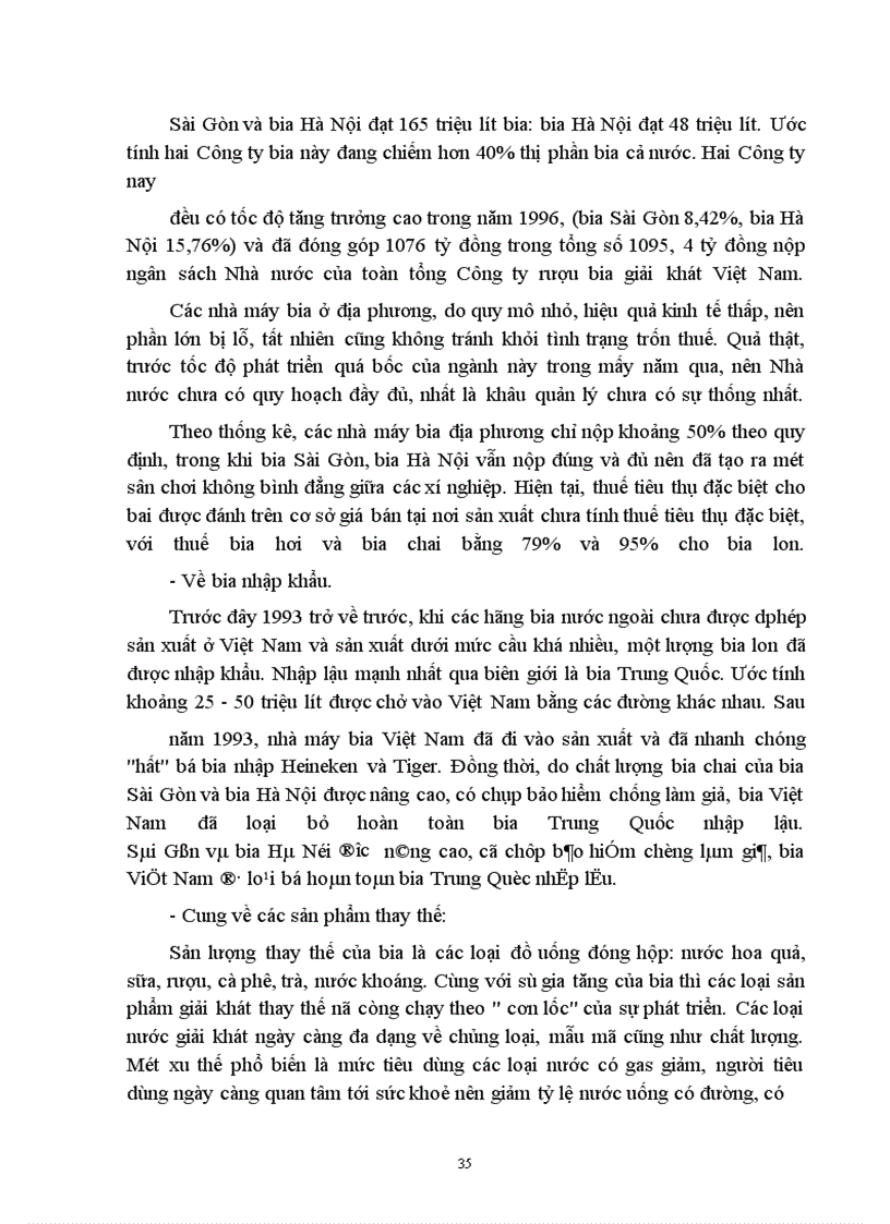 image for page Tiêu thụ sản phẩm ở các doanh nghiệp sản xuất bia hiện nay. Thực trạng và giải pháp