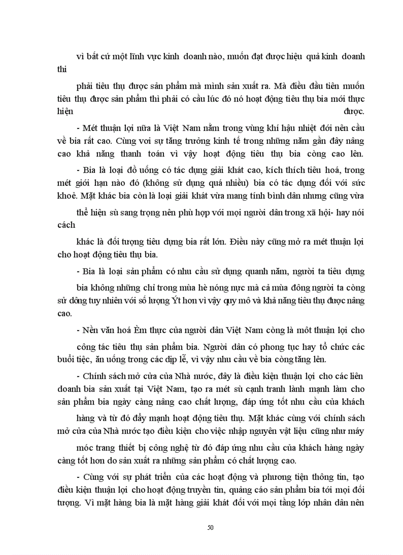 image for page Tiêu thụ sản phẩm ở các doanh nghiệp sản xuất bia hiện nay. Thực trạng và giải pháp