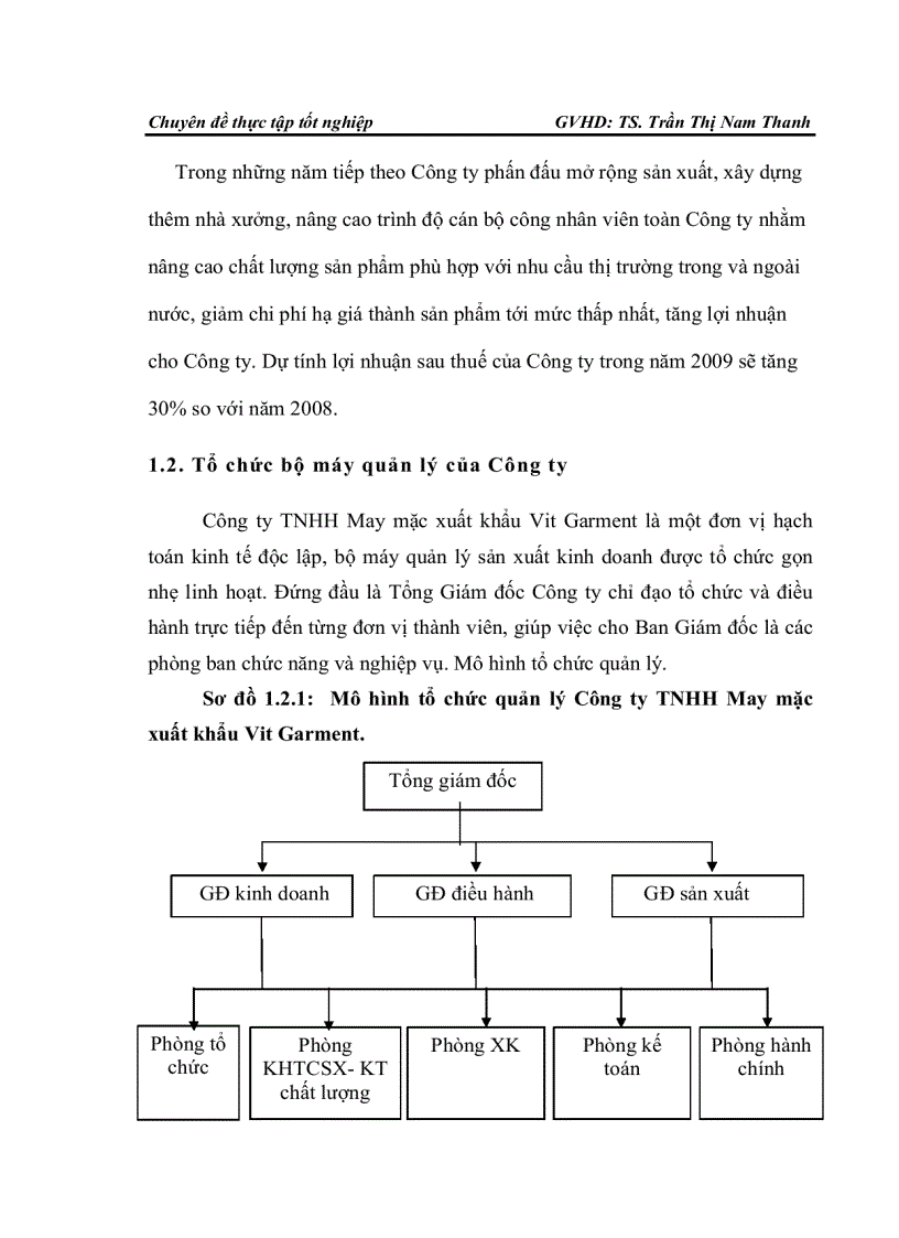 image for page Hoàn thiện công tác Kế toán tập hợp chi phí sản xuất và tính giá thành sản phẩm tại Công ty TNHH may mặc xuất khẩu Vit Garment
