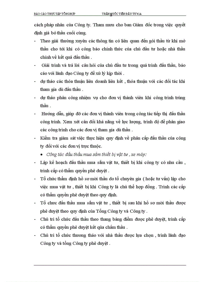 image for page Báo cáo thực tập tại Công ty Xây Lắp năng lượng Sông Đà 11