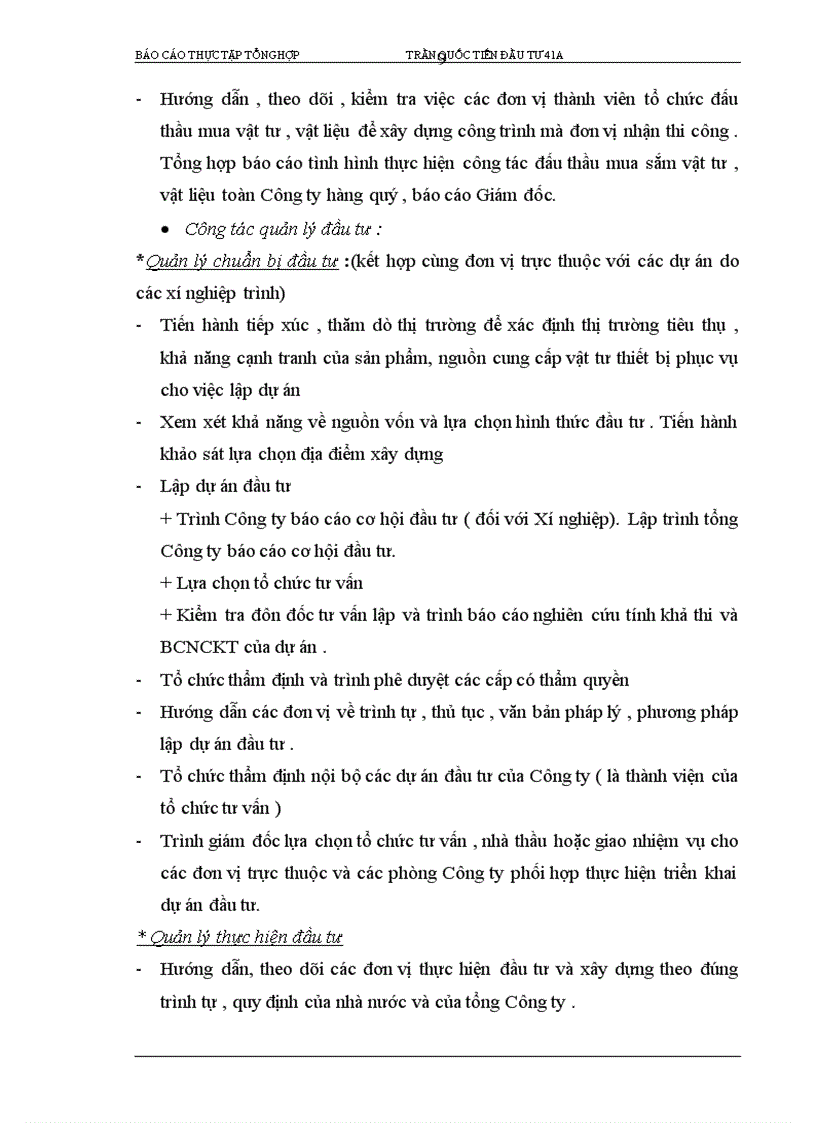 image for page Báo cáo thực tập tại Công ty Xây Lắp năng lượng Sông Đà 11