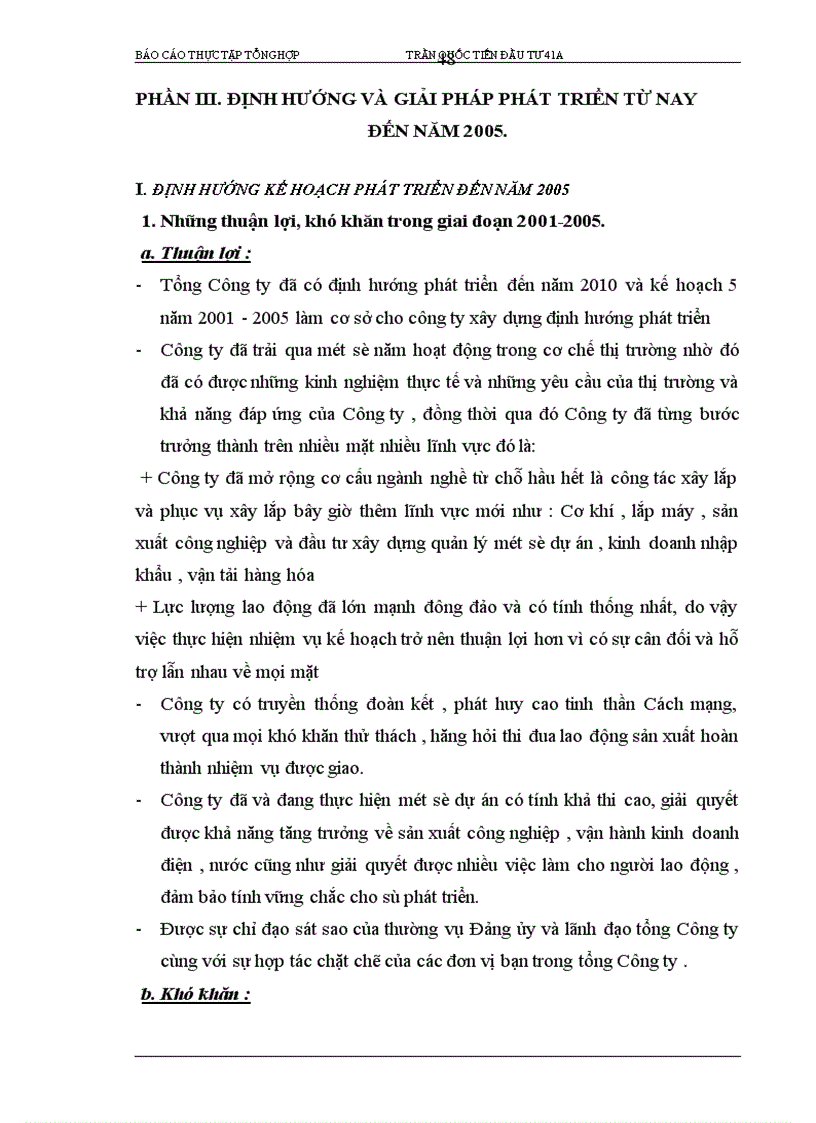 image for page Báo cáo thực tập tại Công ty Xây Lắp năng lượng Sông Đà 11