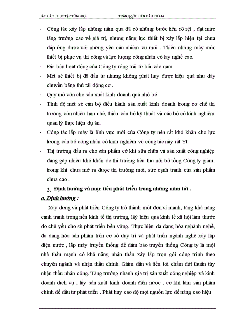 image for page Báo cáo thực tập tại Công ty Xây Lắp năng lượng Sông Đà 11