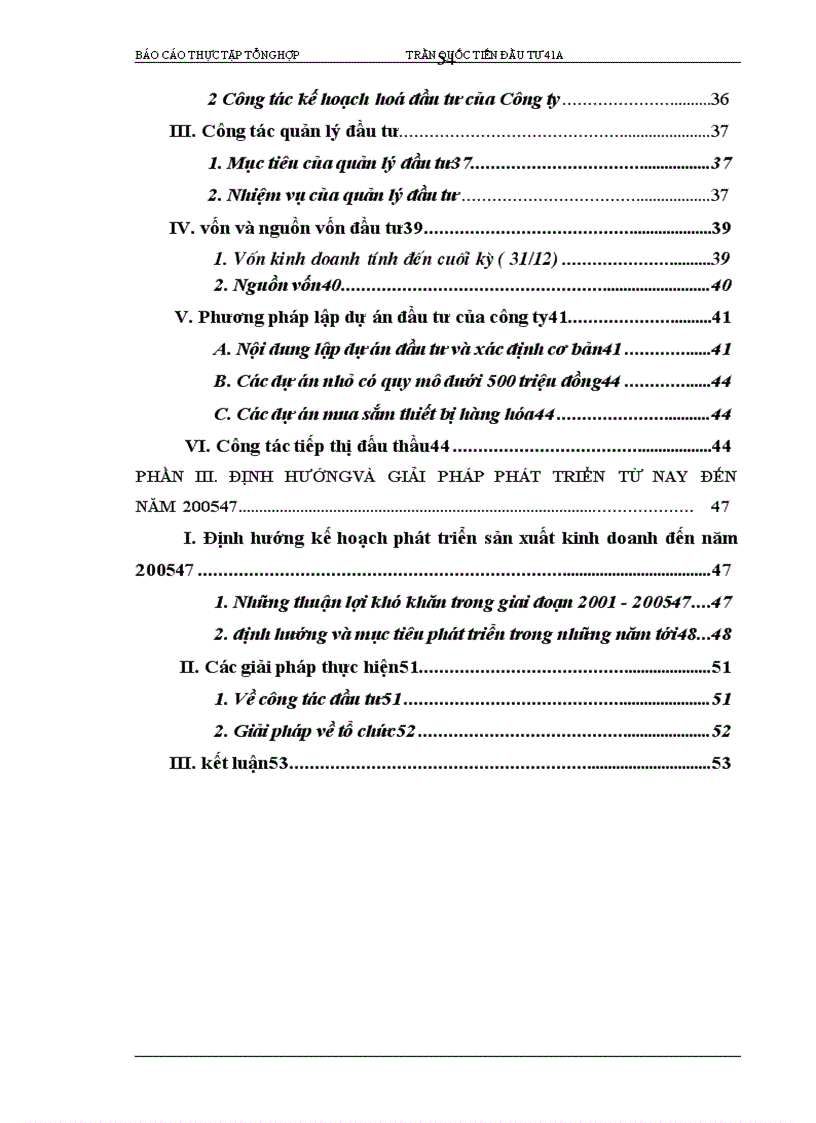 image for page Báo cáo thực tập tại Công ty Xây Lắp năng lượng Sông Đà 11
