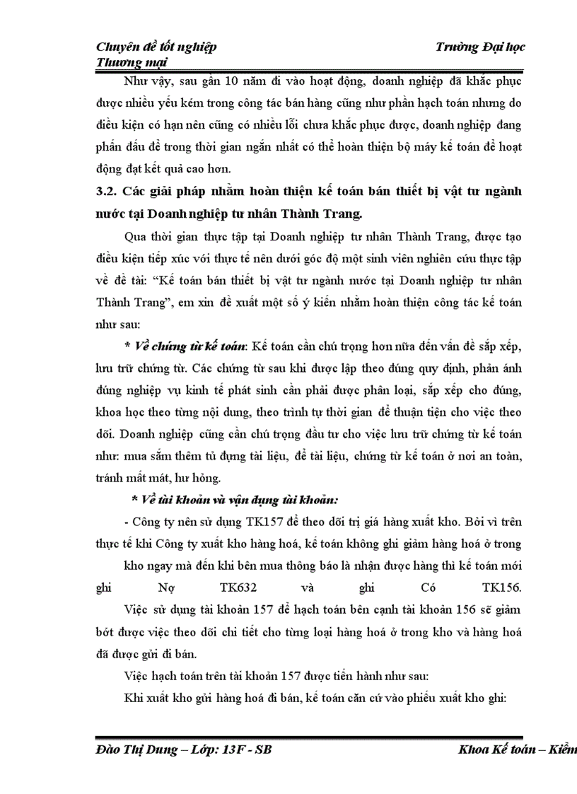 image for page Kế toán bán thiết bị vật tư ngành nước tại doanh nghiệp tư nhân Thành Trang