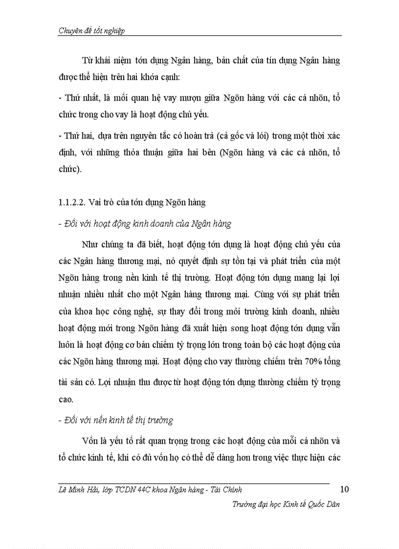image for page Giải pháp nhằm nâng cao chất lượng tín dụng tại Ngân hàng TMCP nhà Hà Nội