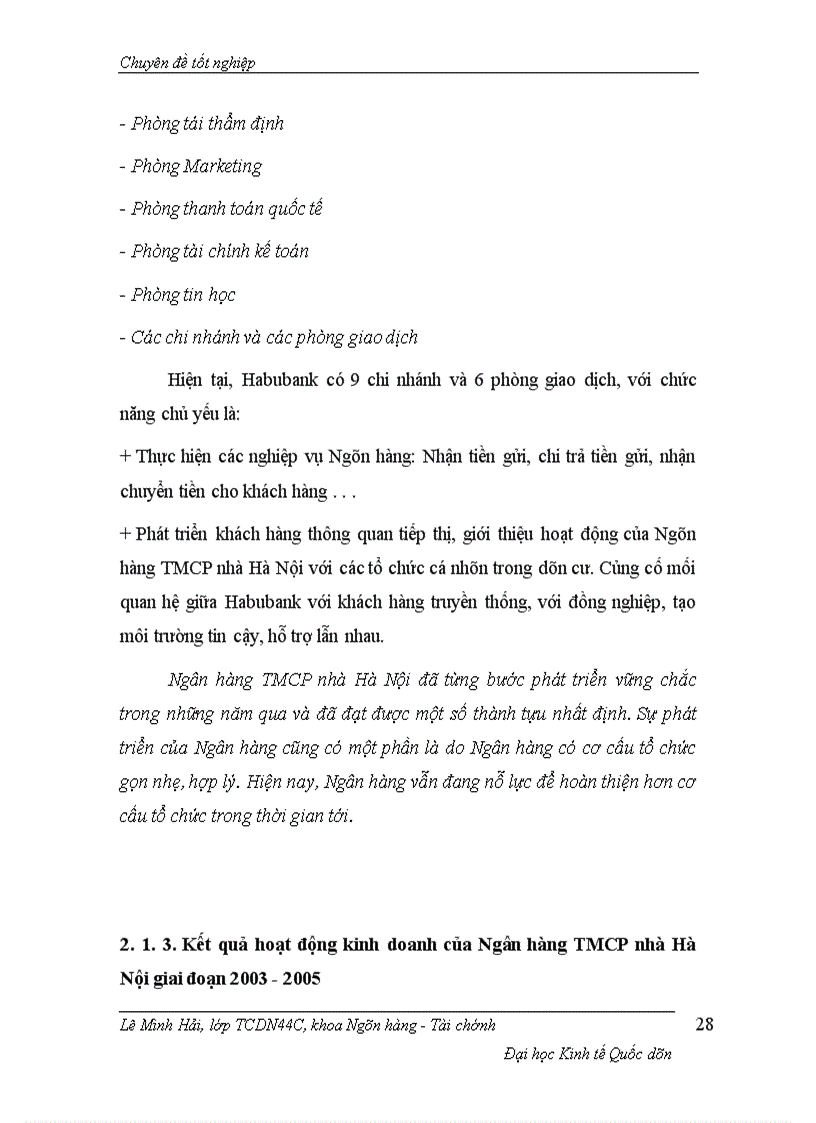 image for page Giải pháp nhằm nâng cao chất lượng tín dụng tại Ngân hàng TMCP nhà Hà Nội