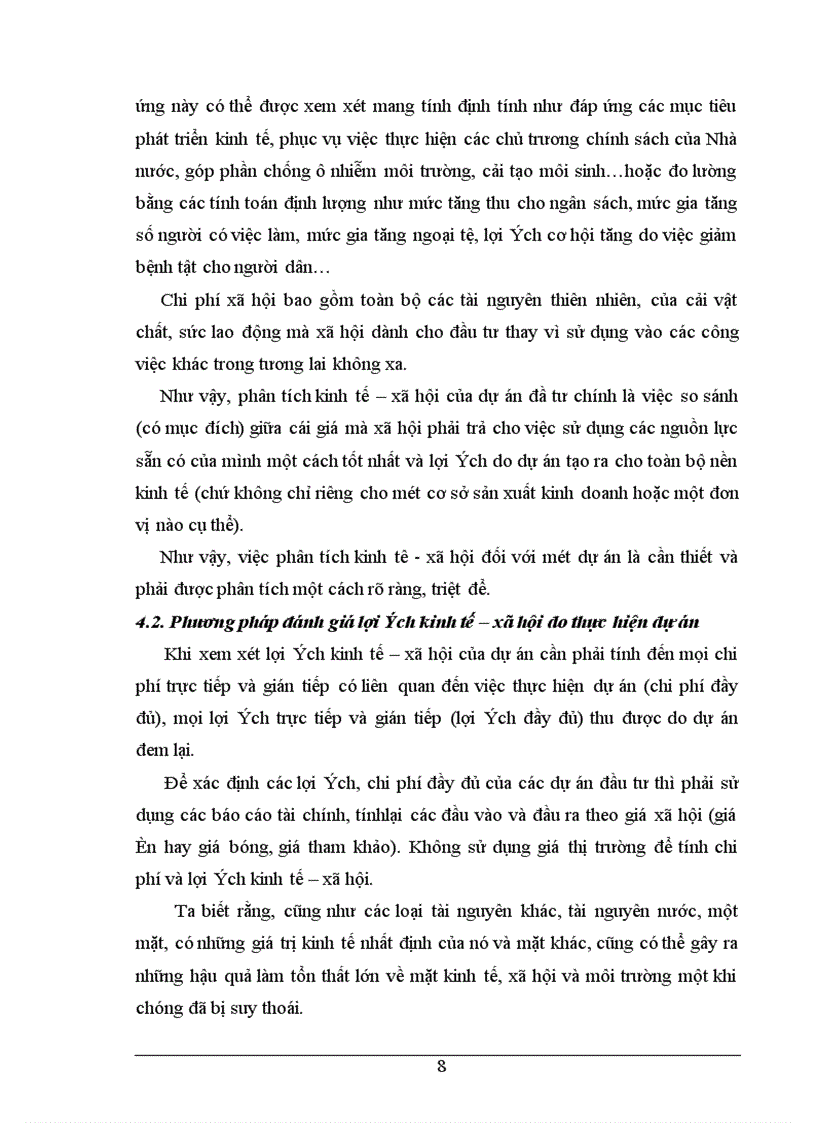 image for page Phân tích chi phí – lợi ích của Dự án cấp nước sinh hoạt cho các xã còn lại thuộc huyện Thanh Trì, Hà Nội