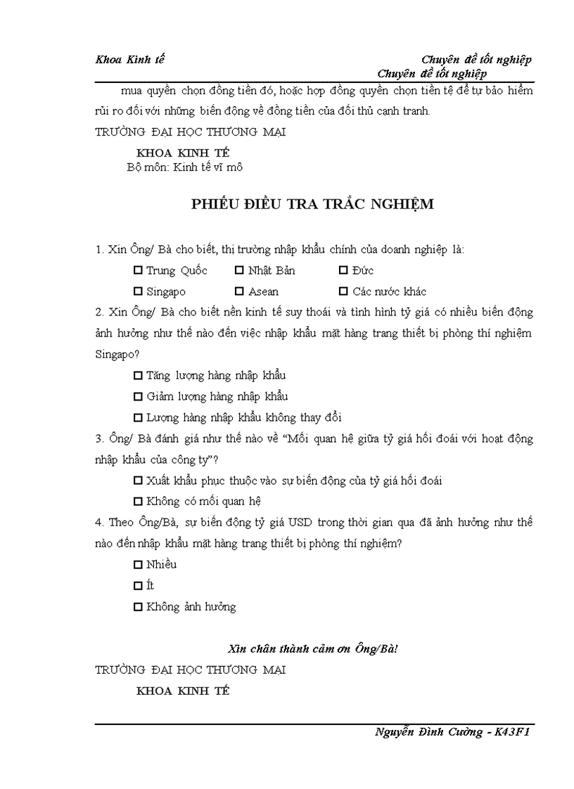 image for page Phân tích ảnh hưởng của tỷ gia hối đoái đến hoạt động nhập khẩu thiết bị phòng thí nghiệm ESCO từ thị trường Singapo (lấy ví dụ: Công ty cổ phần dịch vụ khoa học kỹ thuật ASIMCO)