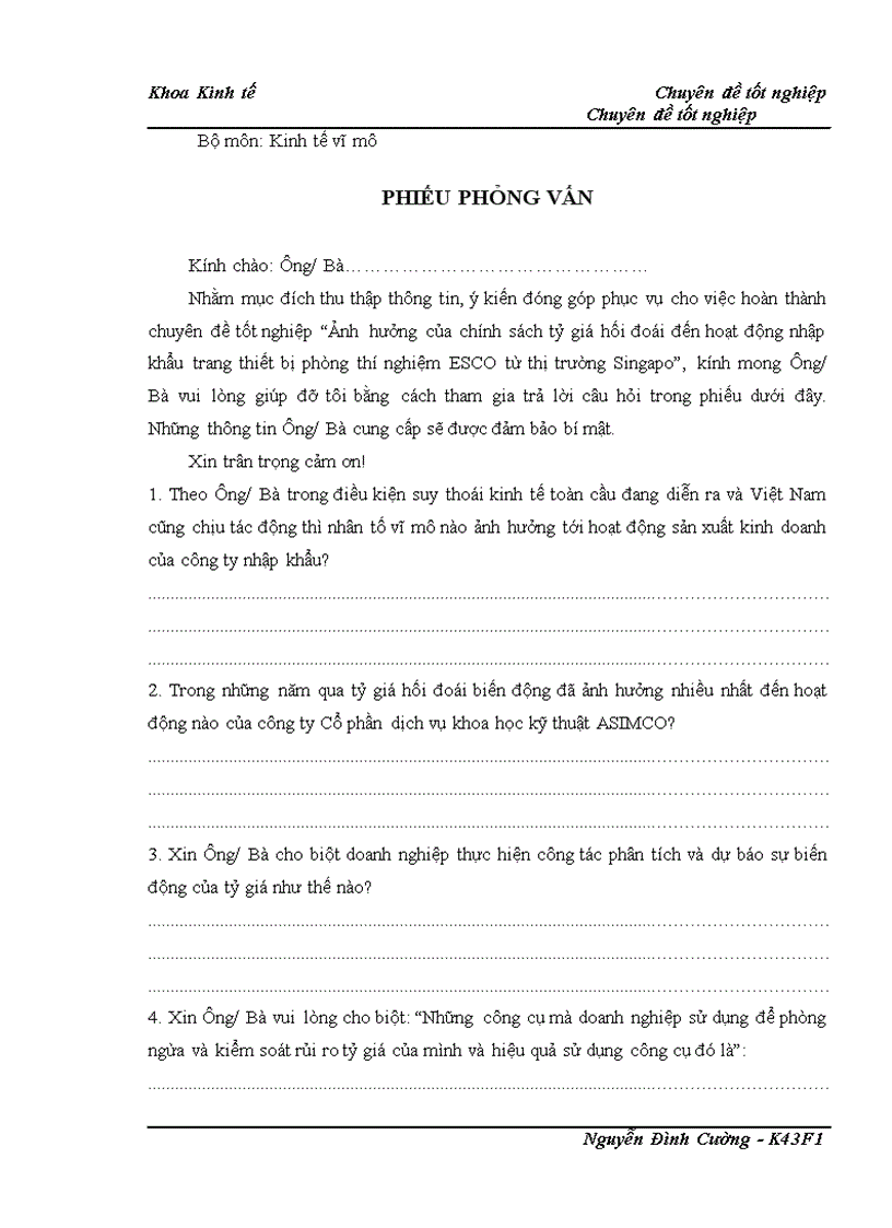 image for page Phân tích ảnh hưởng của tỷ gia hối đoái đến hoạt động nhập khẩu thiết bị phòng thí nghiệm ESCO từ thị trường Singapo (lấy ví dụ: Công ty cổ phần dịch vụ khoa học kỹ thuật ASIMCO)