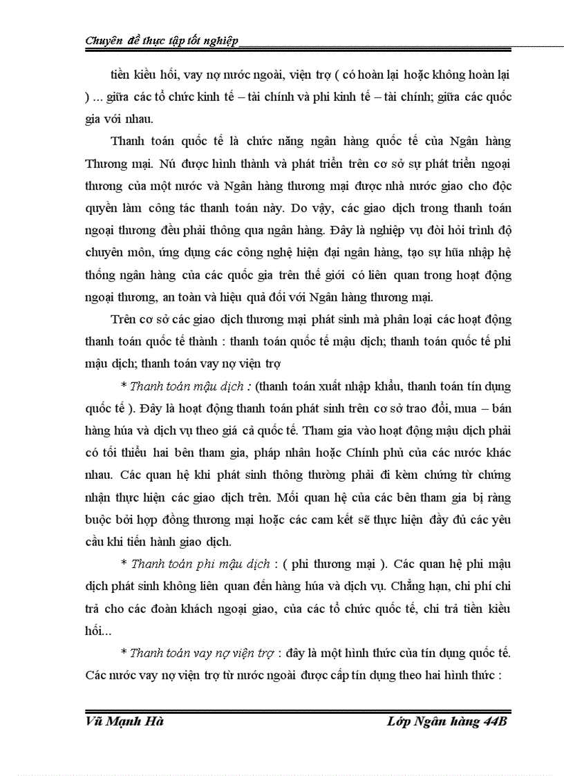 image for page Phát triển hoạt động thanh toán quốc tế tại chi nhánh Ngân hàng Nông nghiệp và phát triển Nông thôn thị xã Móng Cái
