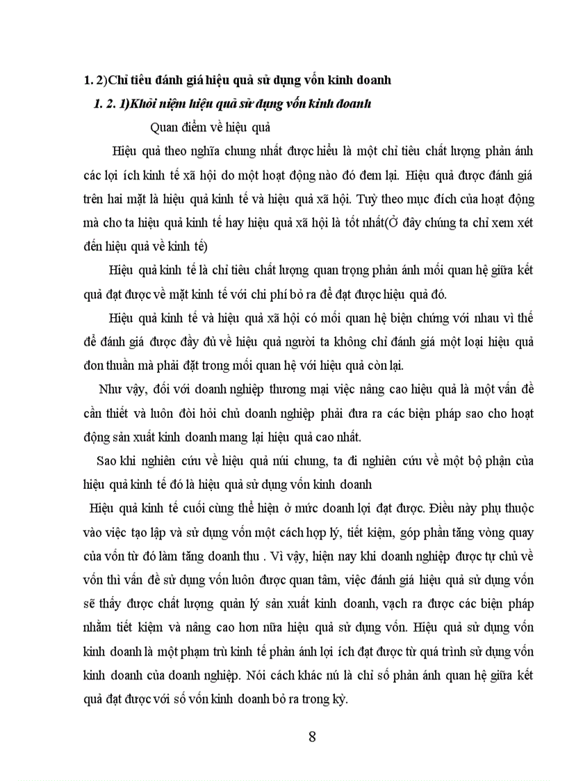 image for page Giải pháp nâng cao hiệu quả sử dụng vốn kinh doanh ở công ty xuất nhập khẩu tổng hợp i