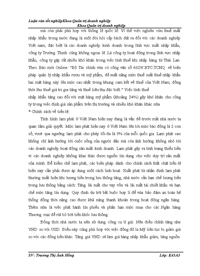 image for page Hoạch định chiến lược kinh doanh của Công ty cổ phần phát triển thương mại Trường Thịnh