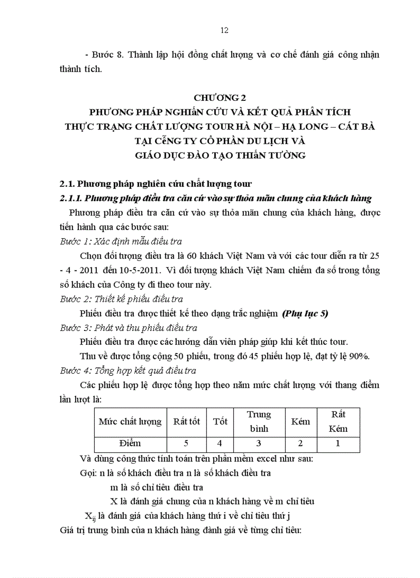 image for page Giải pháp nâng cao chất lượng Tour Hà Nội – Hạ Long – Cát Bà tại Công ty cố phần du lịch và giáo dục đào tạo Thiên Tường