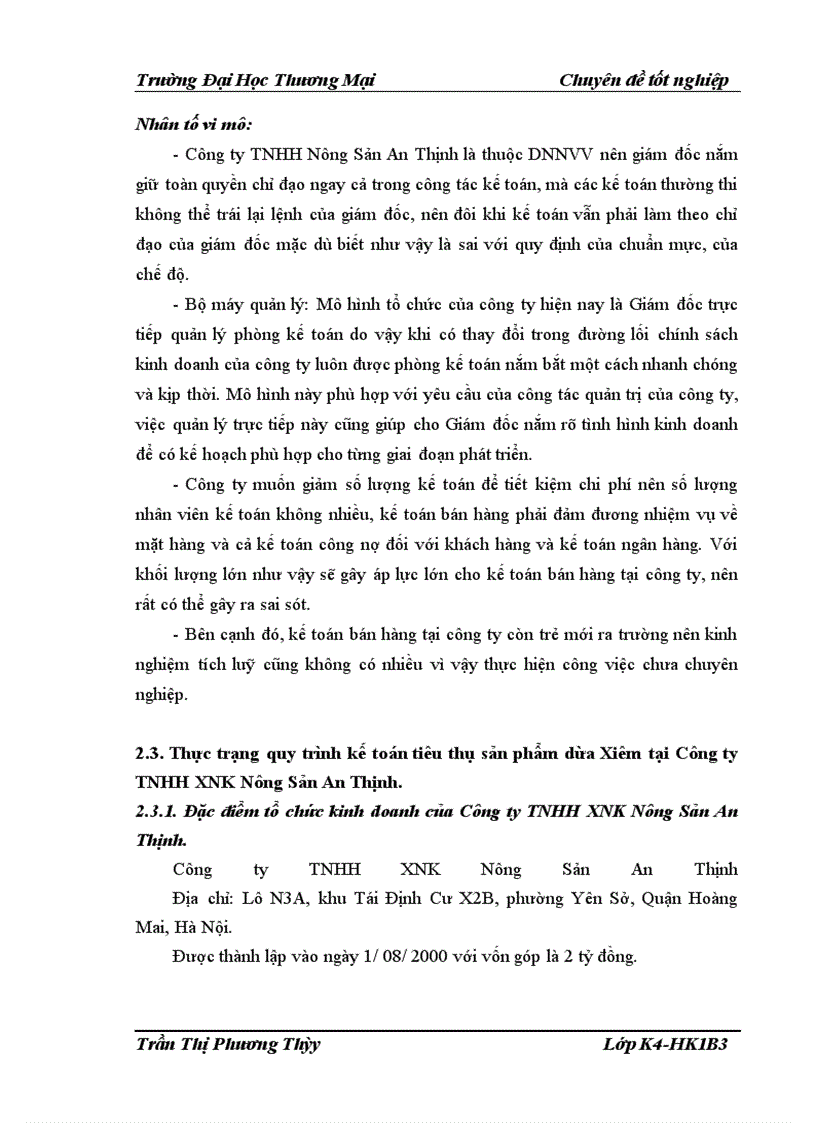 image for page Kế toán tiêu thụ mặt hàng dừa Xiêm tại Công ty TNHH XNK nông sản An Thịnh