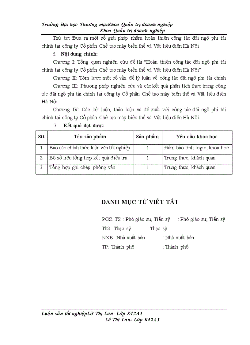 image for page Hoàn thiện công tác đãi ngộ phi tài chính tại công ty cổ phần chế tạo máy biến thế và vật liệu điện Hà Nội