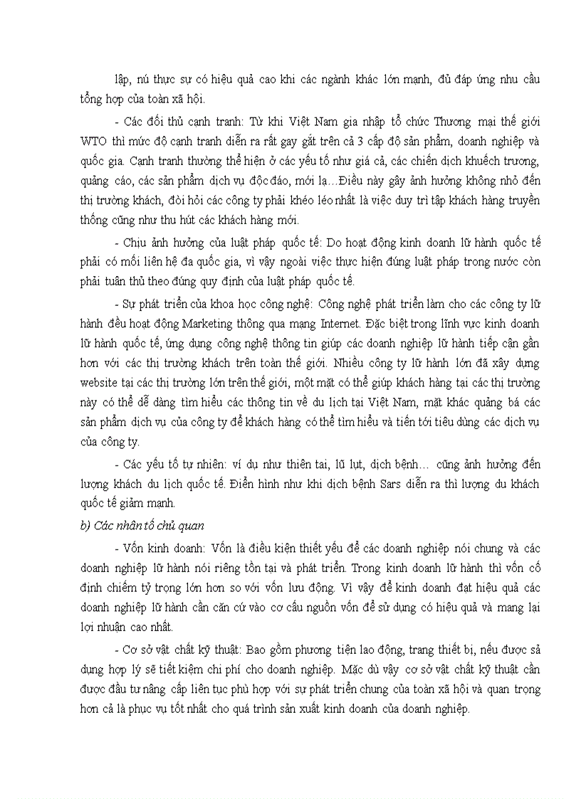 image for page Giải pháp nâng cao hiệu quả kinh doanh lữ hành quốc tế tại công ty TNHH Dịch vụ Du lịch Đông Dương