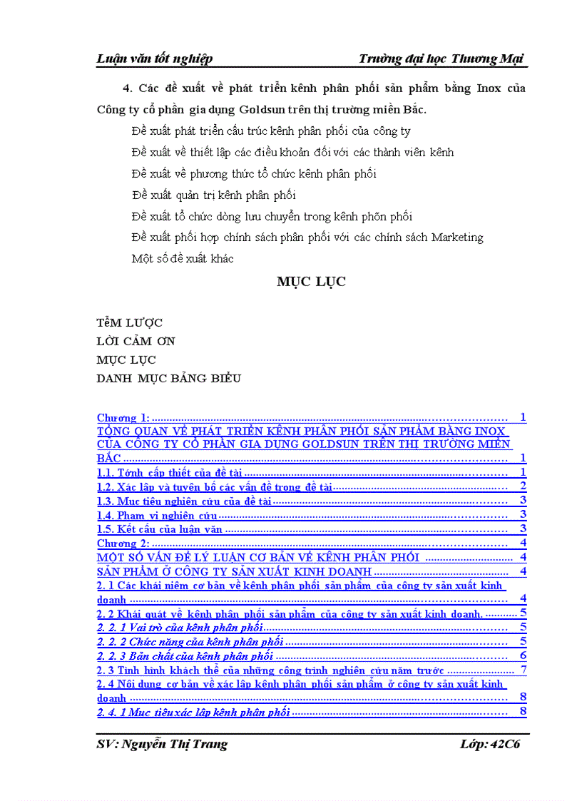 image for page Phát triển kênh phân phối sản phẩm bằng Inox của công ty cổ phần gia dụng Goldsun trên thị trường miền Bắc