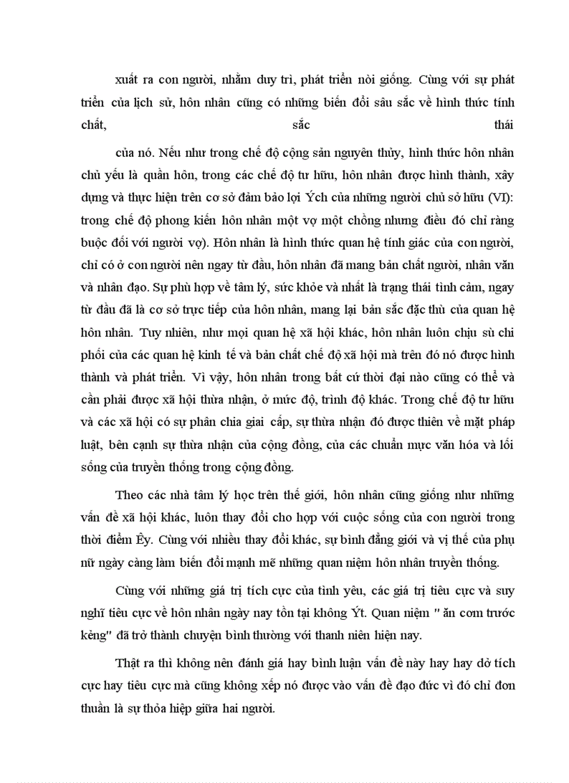 image for page Tình yêu, hôn nhân, gia đình xưa và nay