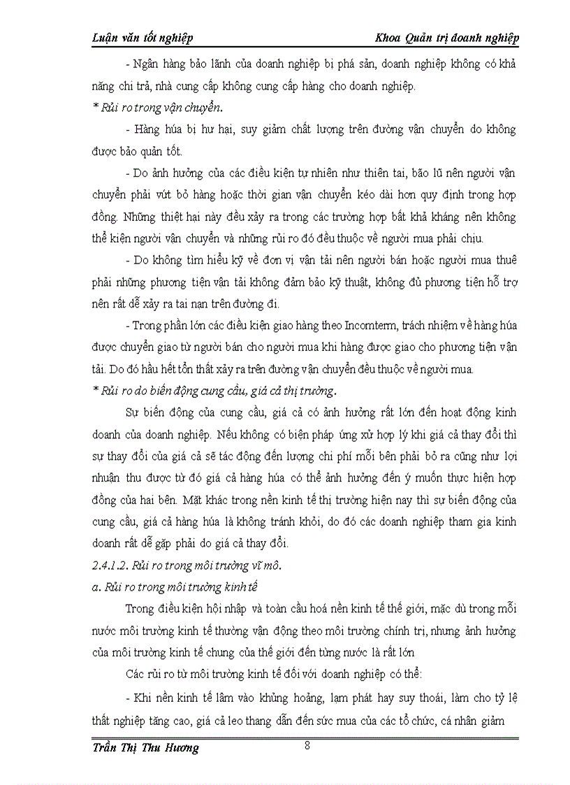 image for page Giải pháp phòng ngừa và giảm thiểu rủi ro kinh doanh tại công ty cổ phần sản xuất và thương mại than Uông Bí