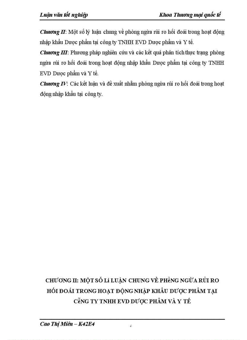 image for page Phòng ngừa rủi ro hối đoái trong hoạt động nhập khẩu Dược phẩm tại công ty TNHH EVD Dược phẩm và Y tế