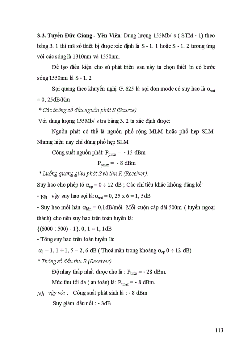 image for page Thiết kế tuyến thông tin quang nội hạt