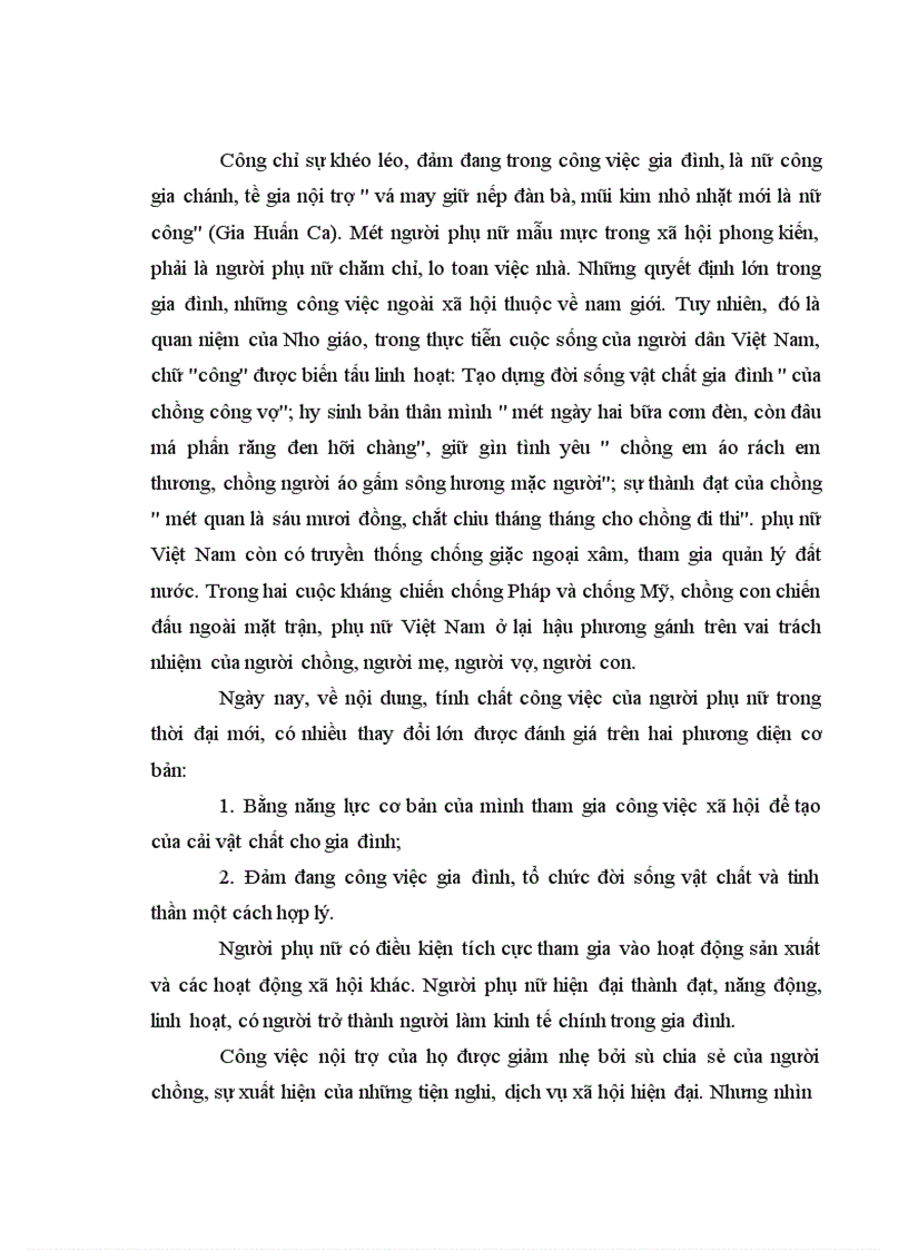 image for page Thực trạng ảnh hưởng của học thuyết Tam tòng, Tứ đức đối với người phụ nữ Việt Nam ngày nay