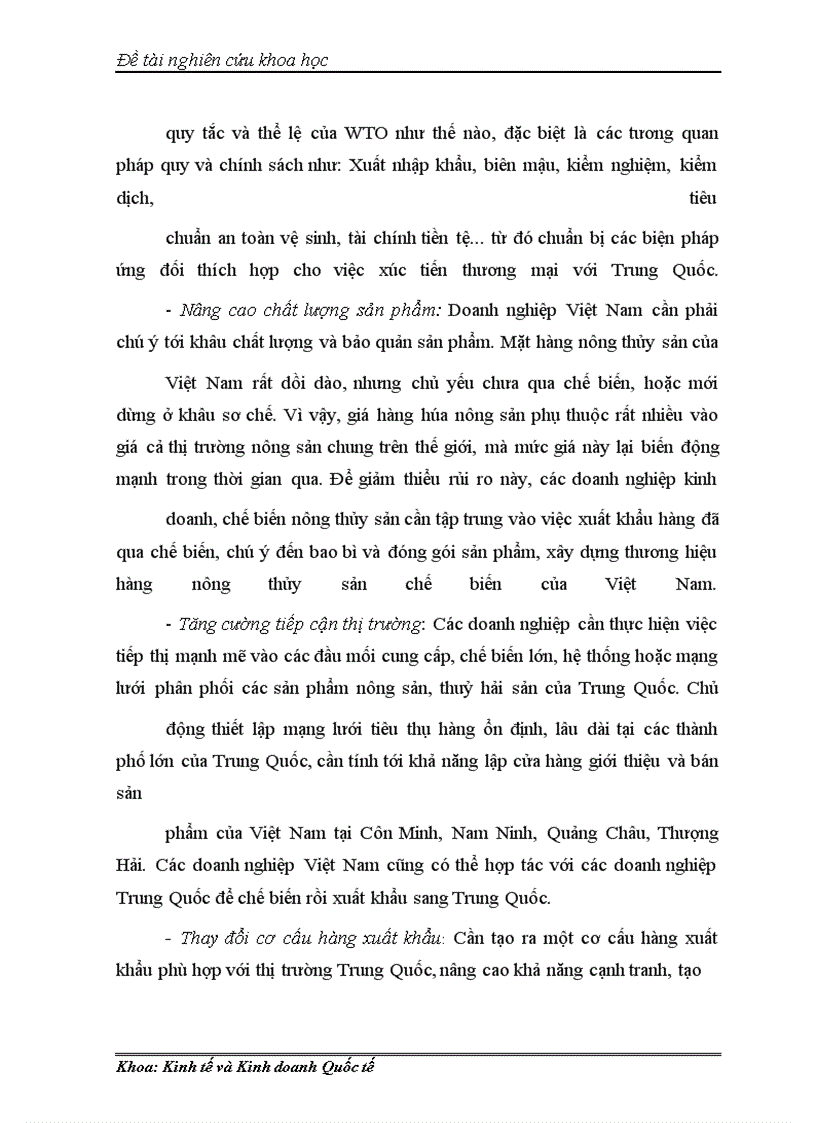 image for page Thực trạng và giải pháp thúc đẩy hoạt động xuất khẩu hàng nông thủy sản sang thị trường Trung Quốc