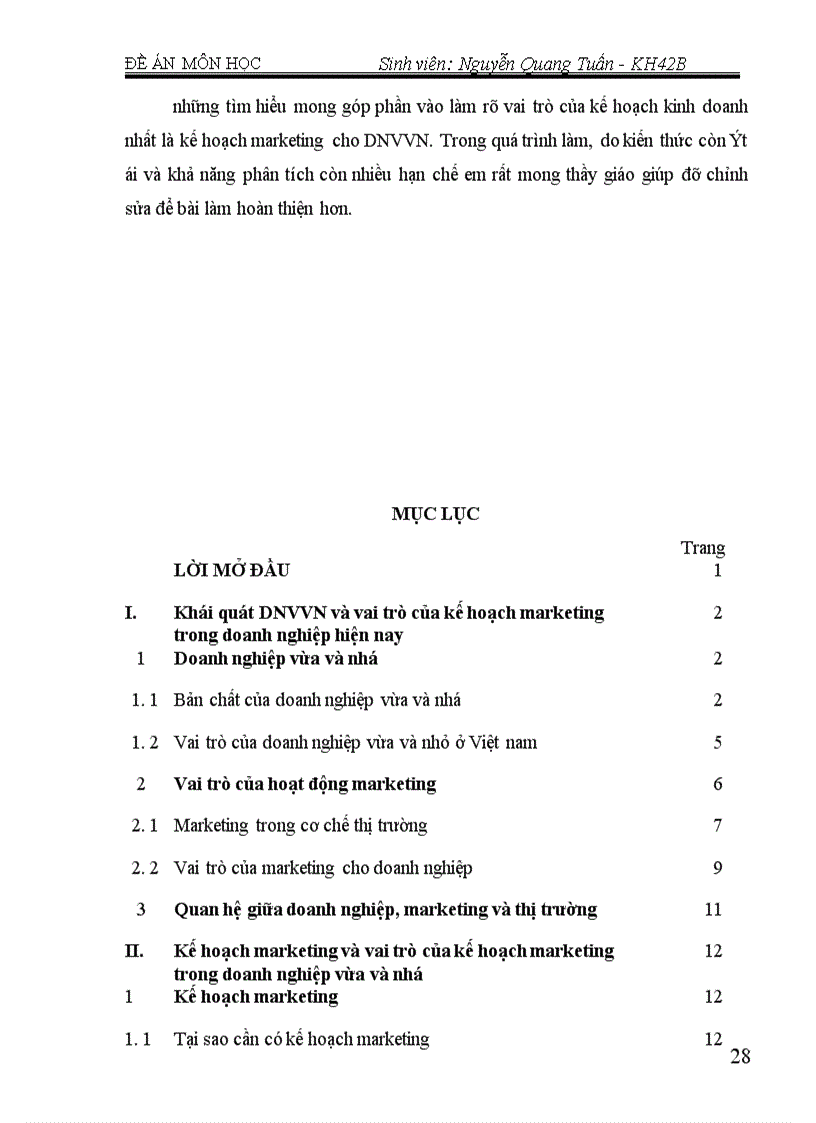 image for page Giải pháp và biện pháp nâng cao vai trò của kế hoạch marketing trong DNVVN ở Việt nam hiện nay