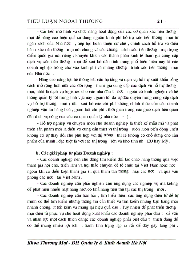 image for page Đẩy mạnh xúc tiến xuất khẩu cho Việt Nam